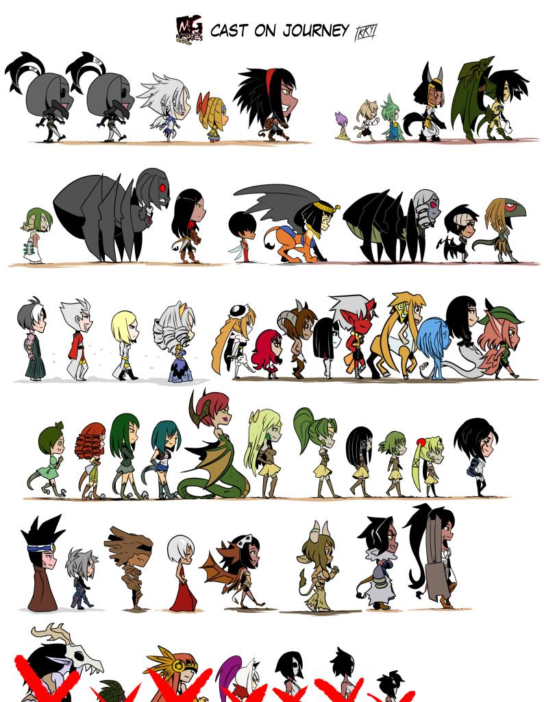 Monster girls on tour - Episode 339, Page 1: Page 339